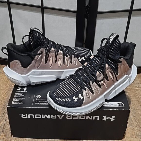Under Armour Flow Breakthru Basketball Shoes Size 9 New - Picture 2 of 9